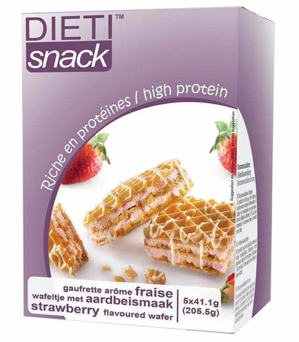 DIETI Snack Protein Strawberry Wafer