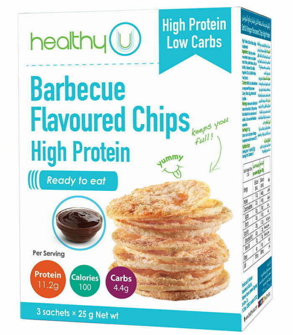 healthyU High Protein Barbeque Chips