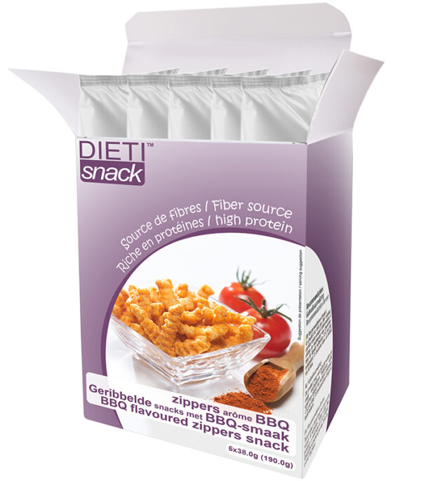 DIETI Snack High Protein BBQ Zippers